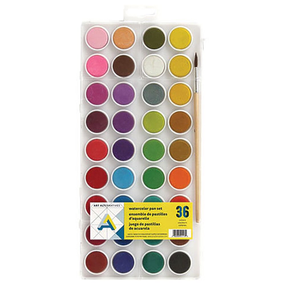 Art Alternatives, Watercolor, Art & School, 36 color, 398390